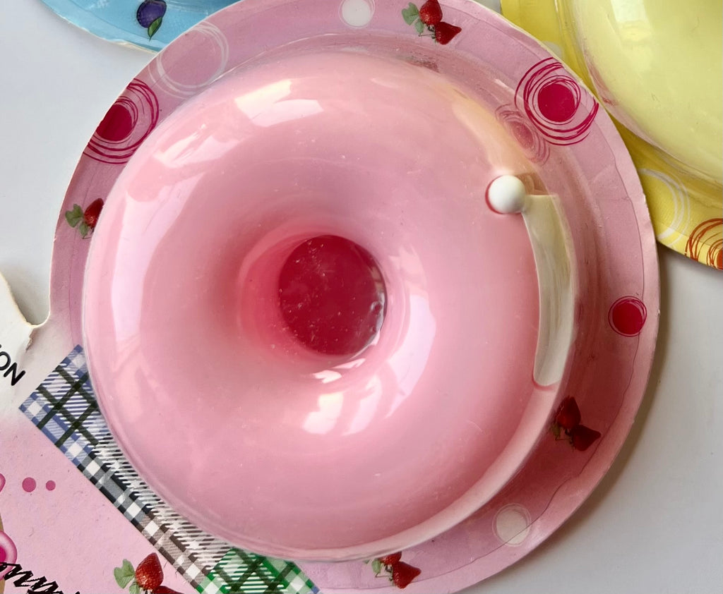 cute donut shaped tape dispenser kawaii office supplies pink